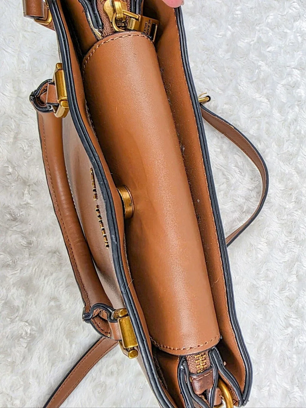 Steve Madden Brown Satchel Handbag